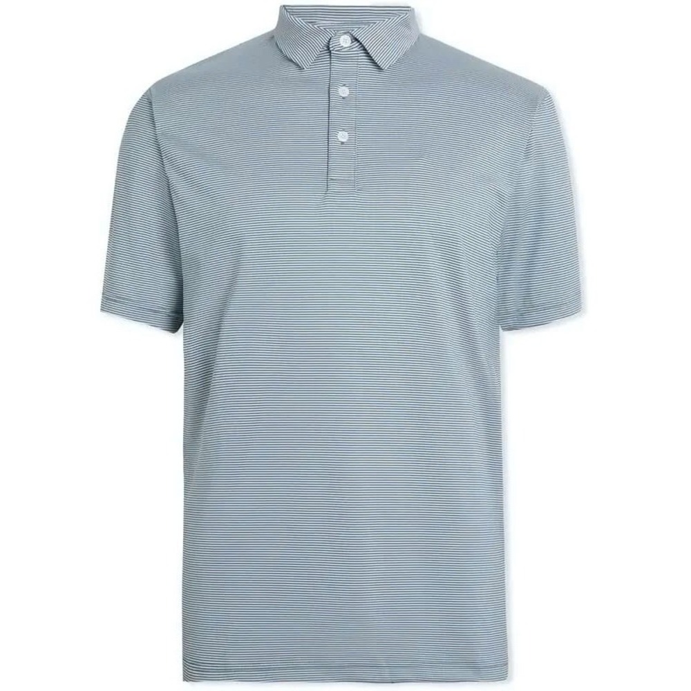 Nike Dri Fit Standard Fit‎ Golf Polo Shirt Men's Large Striped Green Lot of 2